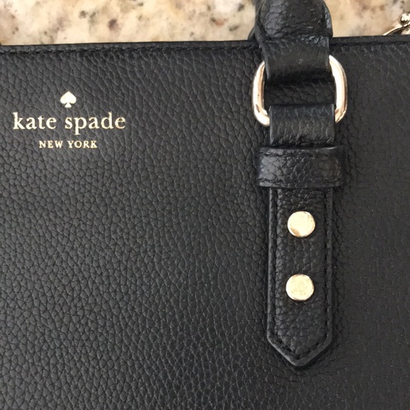 Kate Spade Black Leather Purse - Picture 6 of 17